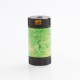 Authentic Ultroner Mini Stick Tube MOSFET Semi-Mechanical Mod - Black + Green, SS + Stabilized Wood, 1 x 18350