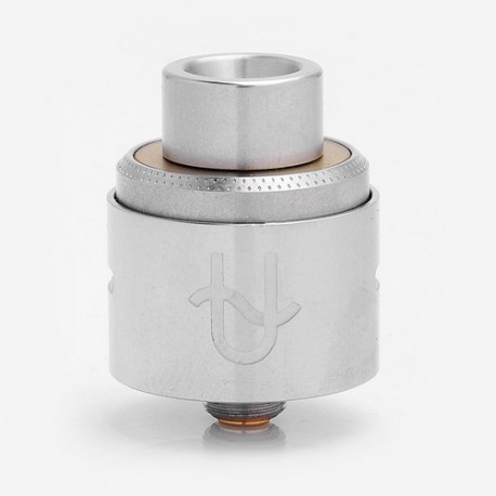 Authentic Wotofo Serpent BF RDA Rebuildable Dripping Atomizer - Silver, Stainless Steel, 22mm Diameter