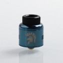 Authentic Wotofo Warrior RDA Rebuildable Dripping Atomizer w/ BF Pin - Blue, Stainless Steel, 25mm Diameter