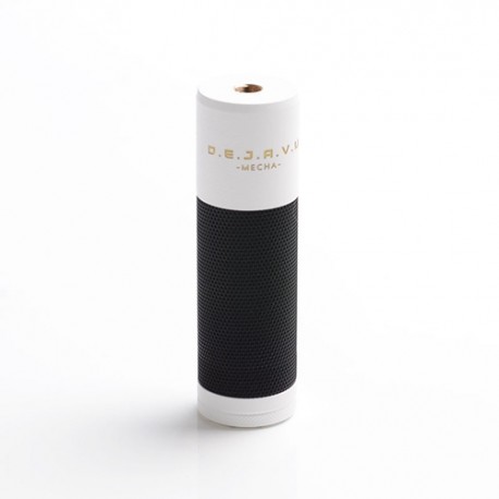 Authentic DEJAVU DJV Hybrid Mechanical Tube Mod - White, Brass, 1 x 18650