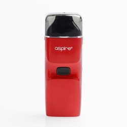 Authentic Aspire Breeze NXT 1000mAh Pod System Starter Kit - Red, Zinc Alloy + Silicone, 0.8ohm, 5.4ml