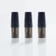 Authentic 5GVape DIVO Pod System Replacement Pod Cartridge - Black + Silver, 1.0ohm, 1.8ml (3 PCS)