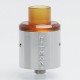 Authentic VAPJOY HITMAN RDA Rebuildable Dripping Atomizer - Silver, Stainless Steel, 24mm Diameter