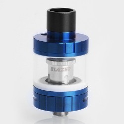 Authentic Sense Blazer Nano Sub Ohm Tank Atomizer - Blue, Stainless Steel, 2ml, 22.8mm Diameter