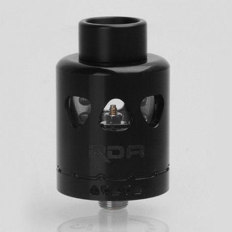 Authentic Yosta Igvi RDA Rebuildable Dripping Atomizer - Black, Stainless Steel, 25mm Diameter