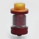 Authentic Desire Mad Dog GTA Rebuildable Tank Atomizer - Red, Stainless Steel, 3.5ml, 25mm Diameter