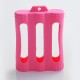 Authentic Iwodevape Protective Case Sleeve for Triple 18650 Batteries - Pink, Silicone