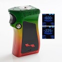 Authentic SMOKTech SMOK Mag 225W TC VW Variable Wattage Mod Right-Handed Edition - Green Rasta Color, 6~225W, 2 x 18650