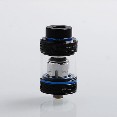 Authentic CoilART Mage SubTank Clearomizer - Black Blue, Stainless Steel, 0.2 Ohm, 4ml, 24mm Diameter