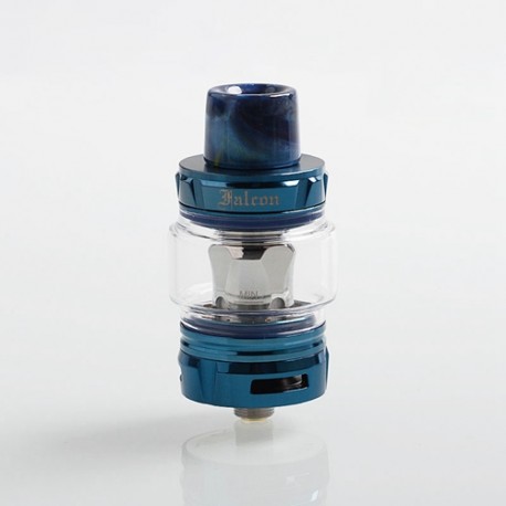 Authentic Horizon Falcon Sub Ohm Tank Clearomizer - Blue, Stainless Steel, 0.16 Ohm, 7ml, 25mm Diameter
