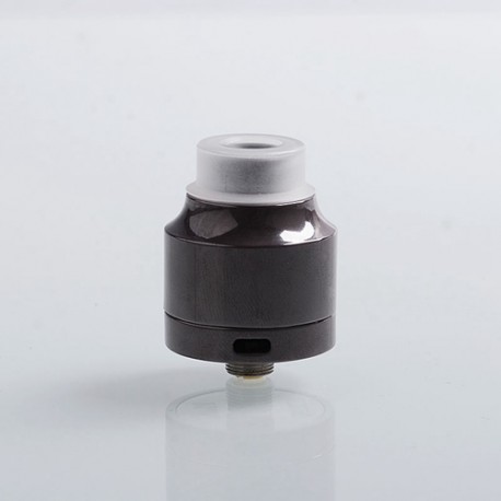 Authentic Ystar Nuwa RDA Rebuildable Dripping Atomizer w/ BF Pin - Gray, Ceramic, 24mm Diameter