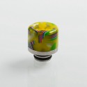 510 Replacement Drip Tip for RDA / RTA / Sub Ohm Tank Atomizer - Yellow, Resin