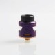 Authentic Asmodus Bunker RDA Rebuildable Dripping Atomizer w/ BF Pin - Purple, Stainless Steel, 25mm Diameter