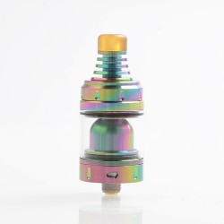 Authentic VandyVape Berserker BSKR V1.5 Mini MTL RTA Rebuildable Tank Atomizer - Rainbow, 2.5 / 3.0ml, 22mm Diameter