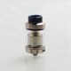 Authentic Hellvape Rebirth RTA Rebuildable Tank Atomizer - Silver, 5ml, 25mm Diameter