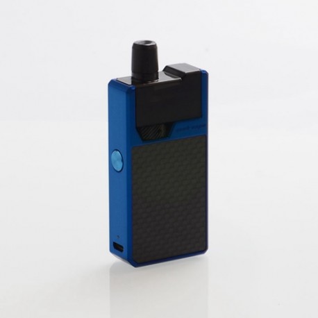 Authentic GeekVape Frenzy 950mAh Pod System Starter Kit - Blue Carbon Fiber, 2ml, 1.2 Ohm