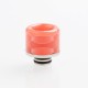 Authentic Vapesoon 510 Drip Tip for RDA / RTA / RDTA / Clearomizer Atomizer - Red, Resin, 16mm, Glow-in-the-Dark