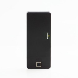 Authentic Wellon Pandora 1100mAh PCC Smart Portable Charger Box for JUUL Pod System - Black, Fingerprint Lock