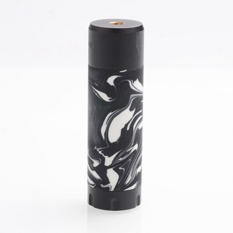 Authentic MECHLYFE x AmbitionZ Arcless Mechanical Mod - White, Resin, 1 x 18650 / 20700 / 21700