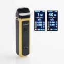 Authentic SMOK RPM40 40W 1500mAh VW Mod Pod System Starter Kit - Gold, 1~40W, 4.3ml / 4.5ml, 0.4ohm / 0.6ohm