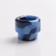 Authentic Reewape AS158 Replacement 810 Drip Tip for 528 Goon / Kennedy / Reload RDA - Blue, Resin, 13mm