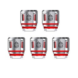 Authentic SMOKTech SMOK V8 Baby-T12 Red Light Duodecuple Coil for TFV12 Baby Prince Tank - 0.15 Ohm (50~90W) (5 PCS)