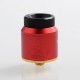 Authentic Advken Artha RDA Rebuildable Dripping Atomizer w/ BF Pin - Red, Stainless Steel, 24mm Diameter