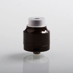 Authentic Ystar Nuwa RDA Rebuildable Dripping Atomizer w/ BF Pin - Russet, Ceramic, 24mm Diameter