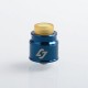 Authentic Hot Hades RDA Rebuildable Dripping Atomizer w/ BF Pin - Blue, Stainless Steel, 24mm Diameter