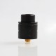 Authentic Asmodus Vault RDA Rebuildable Dripping Atomizer w/ BF Pin - Black, Stainless Steel, 24mm Diameter