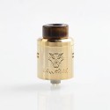 Authentic Ystar Wolverine RDA Rebuildable Dripping Atimizer - Gold, Stainless Steel, 24mm Diameter