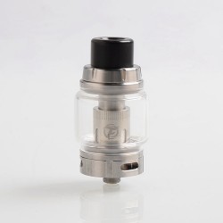 Authentic Fumytech Rodeo Mesh Sub Ohm Tank Clearomizer - Silver, 6.5ml, 0.13 Ohm, 28mm Diameter