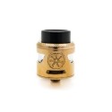 Authentic Asmodus Bunker RDA Rebuildable Dripping Atomizer w/ BF Pin - Rose Gold, Stainless Steel, 25mm Diameter