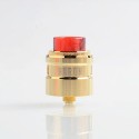Authentic GeekVape Baron RDA Rebuildable Dripping Atomizer w/ BF Pin - Gold, Stainless Steel, 24mm Diameter