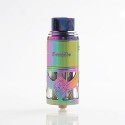 [Ships from Bonded Warehouse] Authentic Vapefly Brunhilde Top Coiler RTA Rebuildable Tank Atomizer - Rainbow, SS, 8ml, 25mm