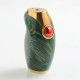 Authentic Asmodus Ohmsmium II Ohmsmium 2 Box Mod - Green, Stabilized Wood + Stainless Steel, 1 x 18650