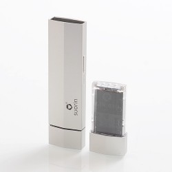 Authentic Suorin Edge 10W 230mAh Pod System Device w/ Dual Removable Batteries - Silver