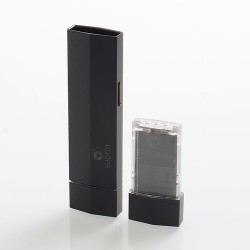 Authentic Suorin Edge 10W 230mAh Pod System Device w/ Dual Removable Batteries - Black