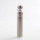 Authentic Eleaf iJust 21700 80W Mod + ELLO Duro Tank Kit - Silver, 1 x 18650 / 21700, 5.5ml, 0.2 Ohm