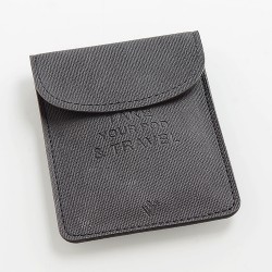 Authentic Vivi Leather Pocket Case for Juul / Myle / e8 / Drop Pod System Kit - Black