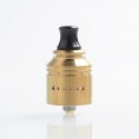 Authentic Vapefly Holic MTL RDA Rebuildable Dripping Atomizer w/ BF Pin - Gold, Stainless Steel, 22.2mm Diameter