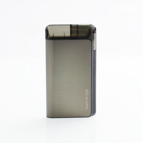 Authentic Suorin Air Plus 930mAh 22W Pod System Starter Kit - Gun Metal, 3.5ml, 0.7ohm / 1.0ohm