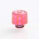 Authentic Reewape RW-AS250WY 510 Drip Tip - Pink, Resin, Glowing & Temperature Change