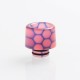 Authentic Reewape RW-AS250WY 510 Drip Tip - Red, Resin, Glowing & Temperature Change