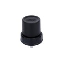 Authentic Wotofo Easy Fill Drip Cap for RDA Rebuildable Dripping Atomizer - Black, Suitable for 100ml Bottle