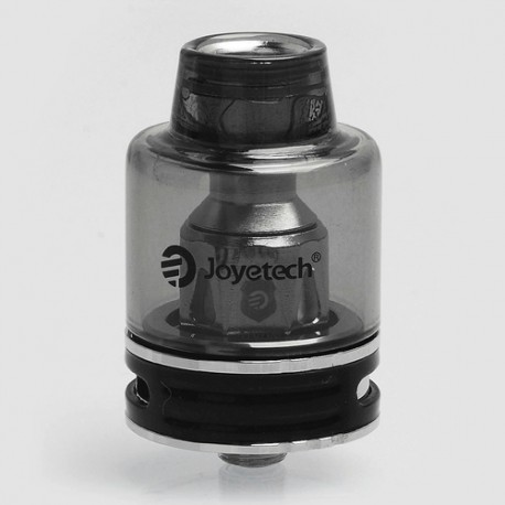 Authentic Joyetech Procore SE Sub Ohm Tank Atomizer - Black, Glass + Stainless Steel, 2ml, 25mm Diameter