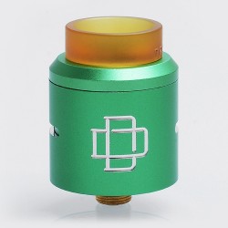 Authentic Augvape Druga RDA Rebuildable Dripping Atomizer w/ BF Pin - Green, Stainless Steel, 24mm Diameter
