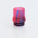 810 Translucent Drip Tip for TFV8 Sub Ohm Tank - Red, Epoxy Resin, 20mm