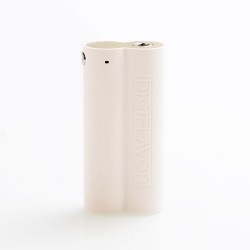 Authentic Digi Lunar Box Mod - White, ABS, 2 x 18650