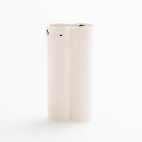 Authentic Digi Lunar Box Mod - White, ABS, 2 x 18650